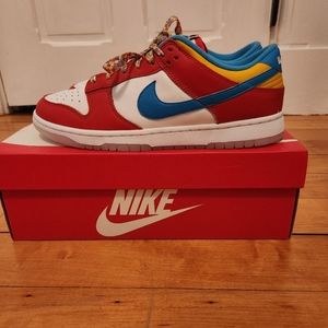 Nike dunk low LeBron James Fruity Pebbles